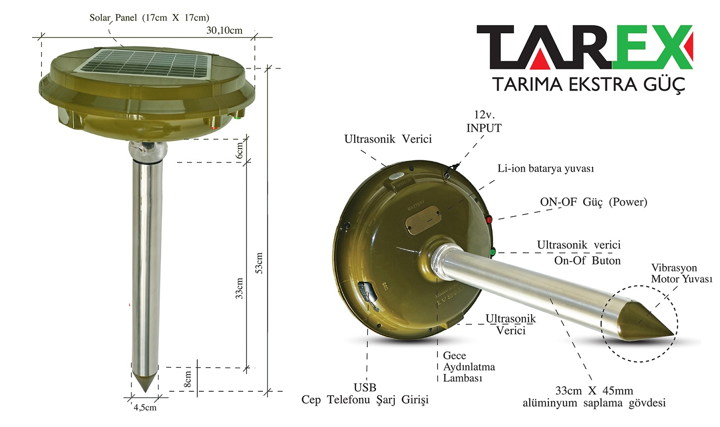 SOLAR MOLE REPELLENT